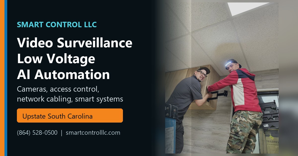 Smart Control LLC – Video Surveillance, Low Voltage & AI